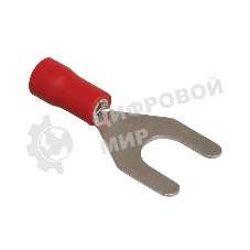 Наконечник НВИ 1.25-3 вилка 0.5-1.5 мм (уп. 100 шт) ИЭК UNL10-D15-4-3