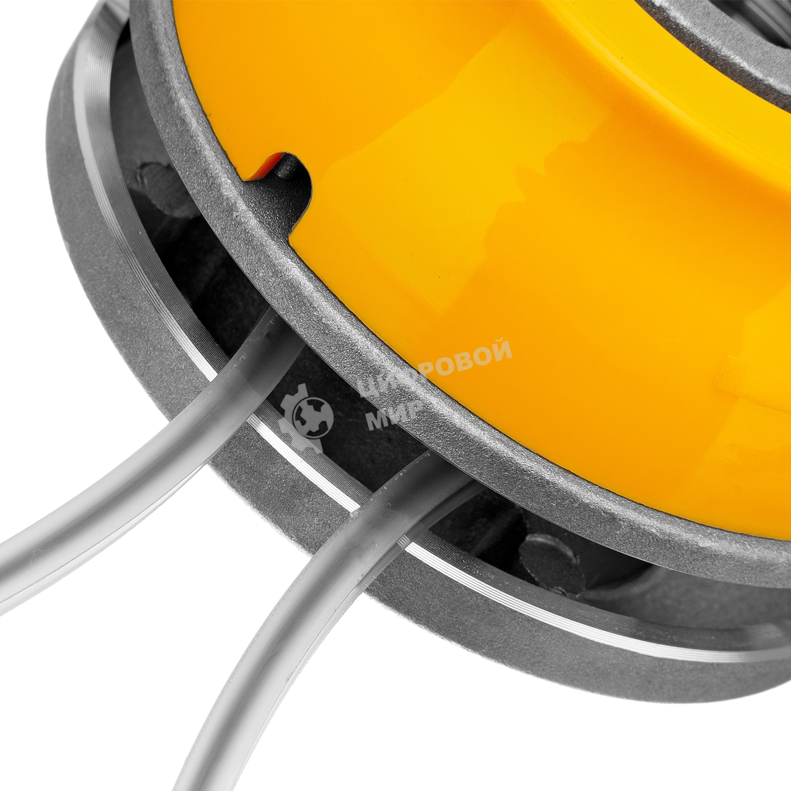 Головка триммерная Denzel универсальная алюминиевый корпус, леска до 4 мм D 96358