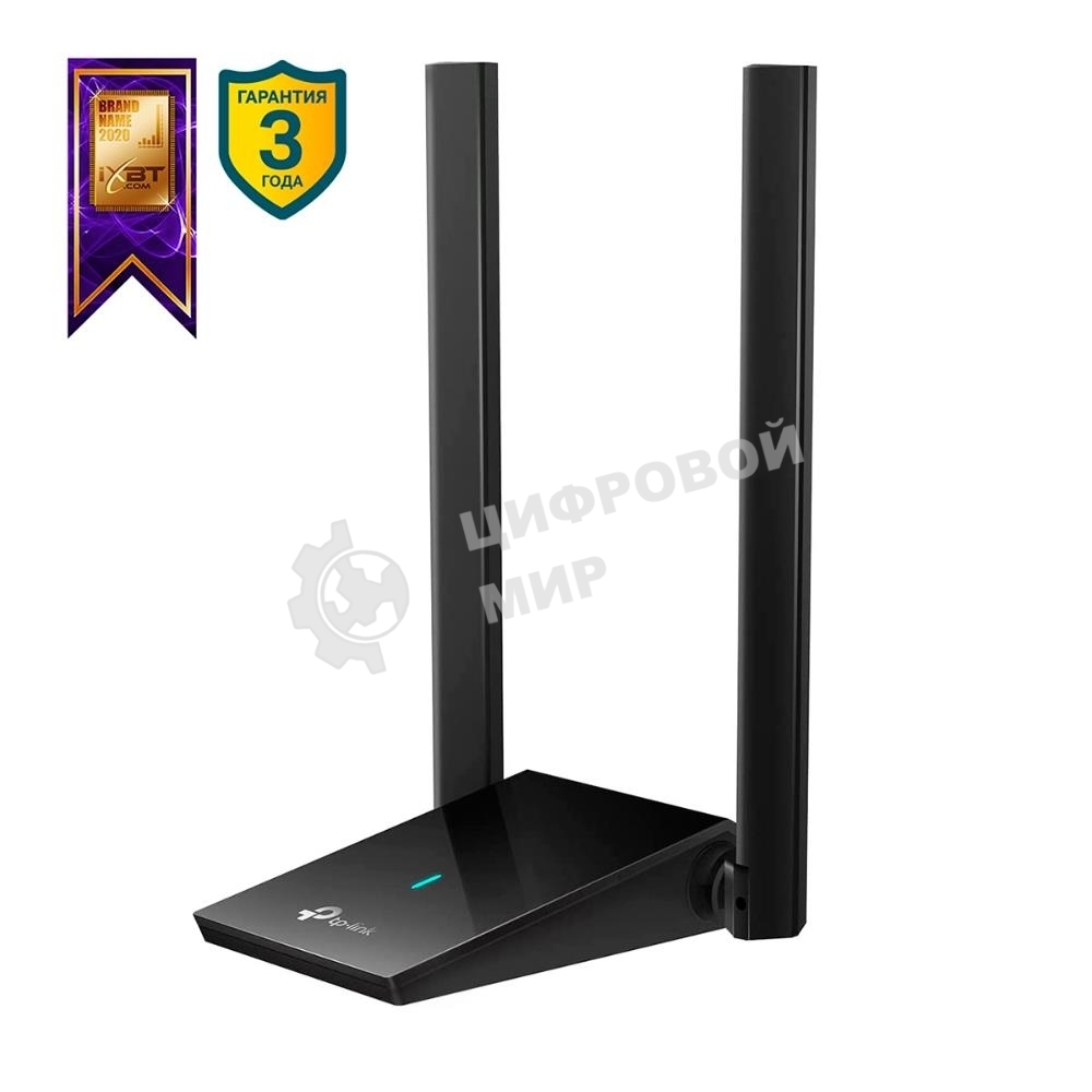 Двухдиапазонный Wi-Fi 6 USB-адаптер TP-Link Archer TX20U Plus AX1800 высокого усиления