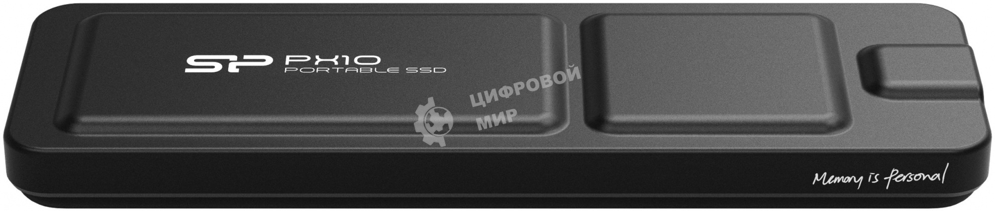 Внешний SSD 4Tb Silicon Power PX10, External, USB TypeC 3.2, черный, read/write 1050/1050 Mb/s