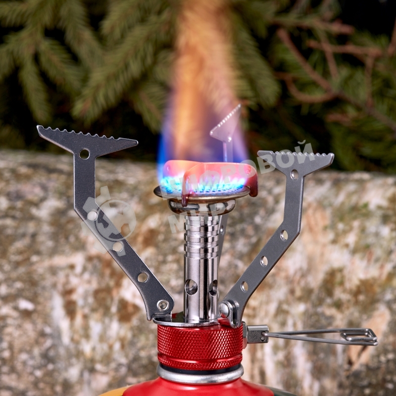 Компактная туристическая газовая плитка Rexant Ясон