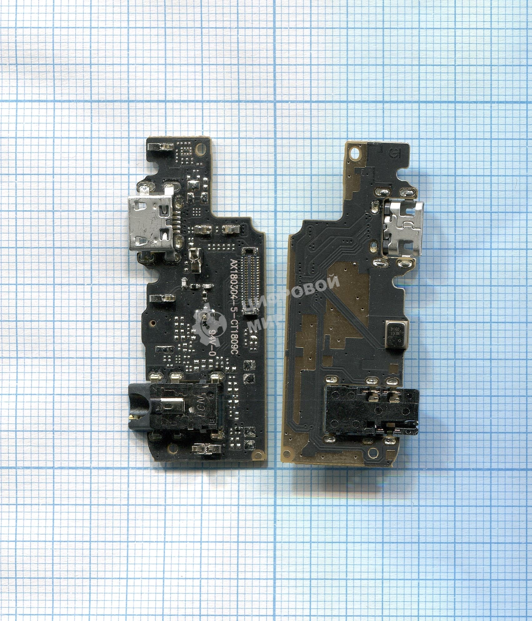 Плата разъема питания с микрофоном для Xiaomi Redmi Note 5 Pro