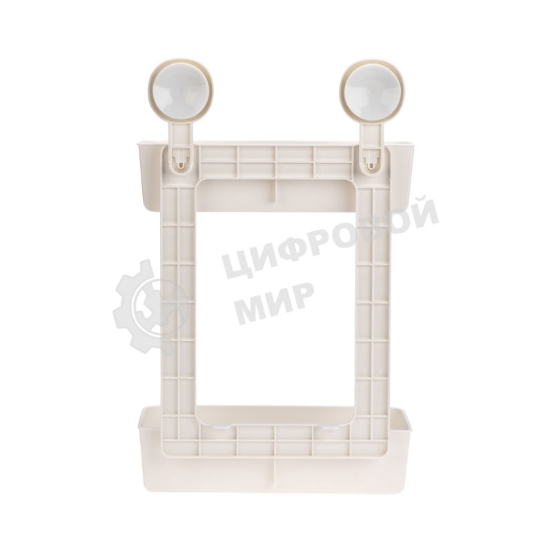 Полка двухъярусная настенная HALSA HLS-F-110W на вакуумной присоске