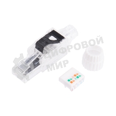 Разъем RJ-45(8P8C) Rexant полевой заделки под витую пару, UTP, CAT 6 (50 µ