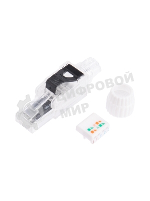 Разъем RJ-45(8P8C) Rexant полевой заделки под витую пару, UTP, CAT 6 (50 µ