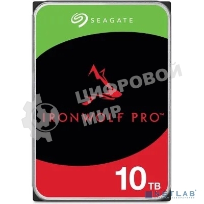 Жесткий диск Seagate SATA-III 10Tb ST10000NT001 NAS Ironwolf Pro 512E (7200rpm) 256Mb 3.5