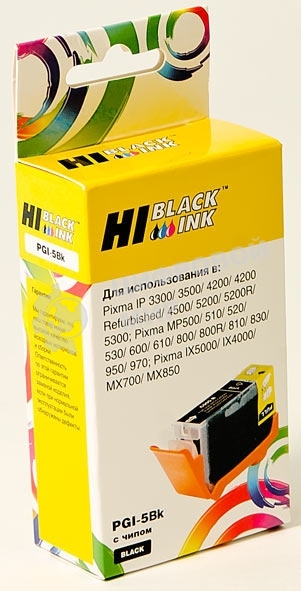 Картридж Canon PIXMA MP 500/510/520/530 (Hi-Black) new, PGI-5BK