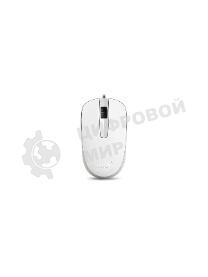 Мышь проводная Genius DX-120 белый, 1000 dpi, USB, кнопки - 3