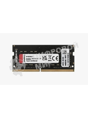 Оперативная память Kingston Fury Impact, DDR4, 16GB (1x16GB), 3200MHz, CL20, SO-DIMM