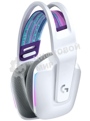 Гарнитура беспроводная LOGITECH G733 LIGHTSPEED Wireless RGb Gaming Headset - белый - 2.4GHZ - EMEA