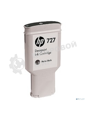 Картридж струйный HP 727 C1Q12A черный матовый, 300мл, для Designjet T920/T1500/T2500