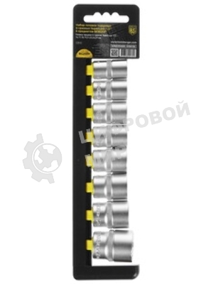 Набор головок BERGER BG2029 торцевых 1/2'' superlock 8предметов 16-27мм