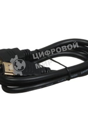 Кабель Cablexpert HDMI CC-HDMI4-1M, 19M/19M, v2.0, медь, позол.разъемы, экран, 1м, черный, пакет