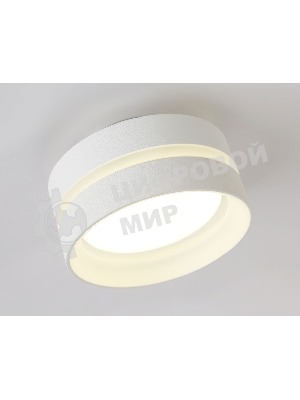 Светильник Ambrella light TN5419 SWH/FR белый песок/белый матовый GX53 IP20 D95*60