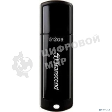 Флешка USB Transcend Jetflash 700 (TS512GJF700), 512Gb, USB 3.0, R/W 70/30, черный