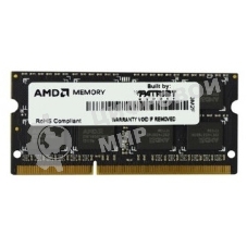 Оперативная память AMD Radeon R5, DDR3, 4GB, (1x4GB,), 1600MHz, CL11, SO-DIMM