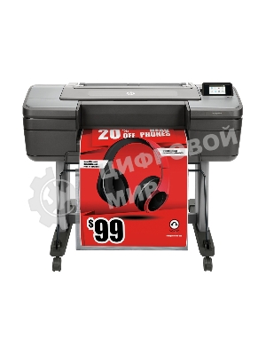 Плоттер струйный HP DesignJet Z6 Postscript (T8W15A), A1, цветной, 24