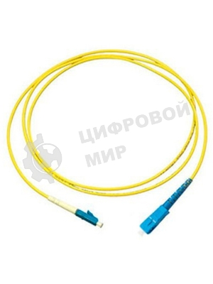 Патч-корд оптический TWT (TWT-LC-SC/SU-1.0). симплексный. LC/UPC-SC/UPC. SM. 1.0 м