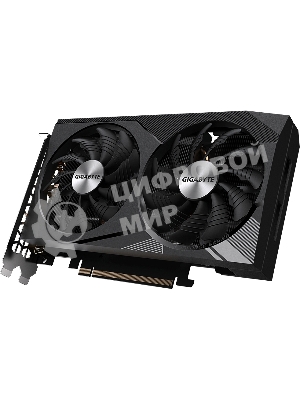 Видеокарта GIGABYTE GV-N3060WF2OC-12GD (V2.0), 12GB GDDR6, 192 bit, 2xDisplayPort, 2xHDMI, GPU 1320 MHz