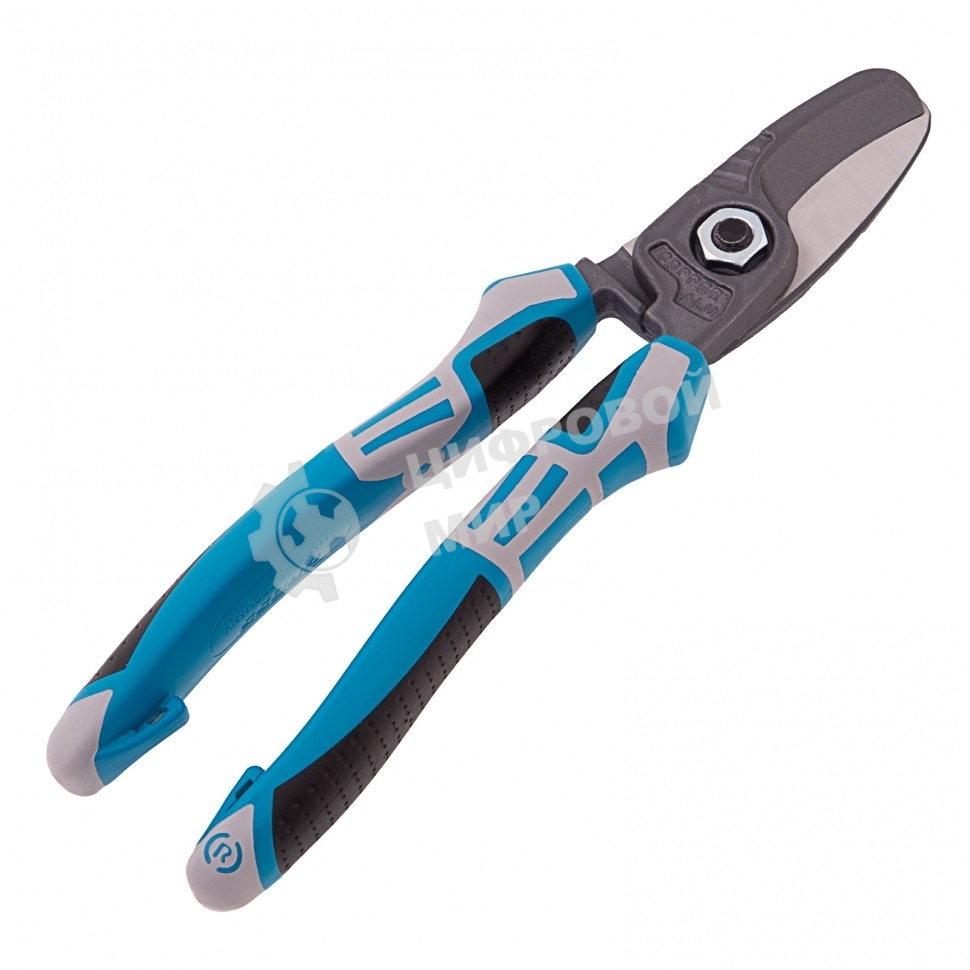 Кабелерез Gross трехкомпонентные рукоятки, 210 мм