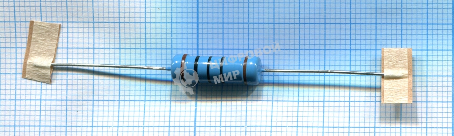 Металлический пленочный резистор 3Вт 100 Ом