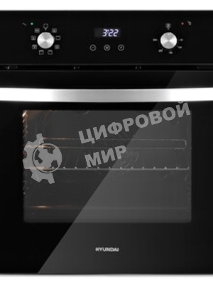 Духовой шкаф электрический Hyundai HEO 45311 BG черный