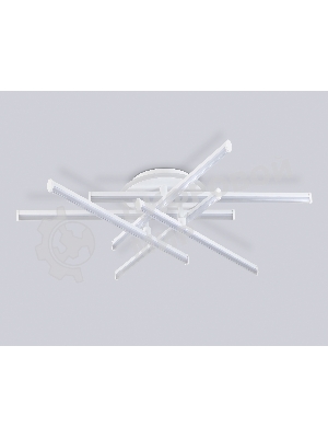 Потолочный светодиодный светильник Ambrella light FL6251 WH белый 97W 3000K-6400K 805*760*170 (ПДУ ИК)