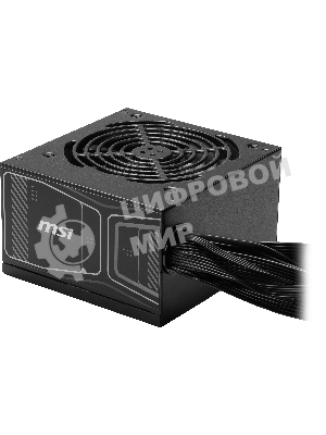 Блок питания MSI MAG A750GN PCIE5, 750Вт, 80+ Gold, 120мм, немодульный, черный