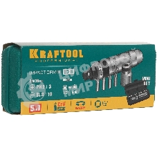 Отвертка ударно-поворотная KRAFTOOL ID-6, 6 предм.