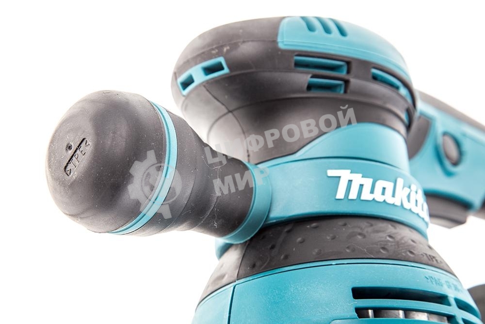 Эксцентриковая шлифовальная машина Makita BO5041 ЭШМ,300Вт,ф125мм,4000-12000об\м,ампл-2.8мм,1.4кг,кор,п\сборник,доп.рукоятка