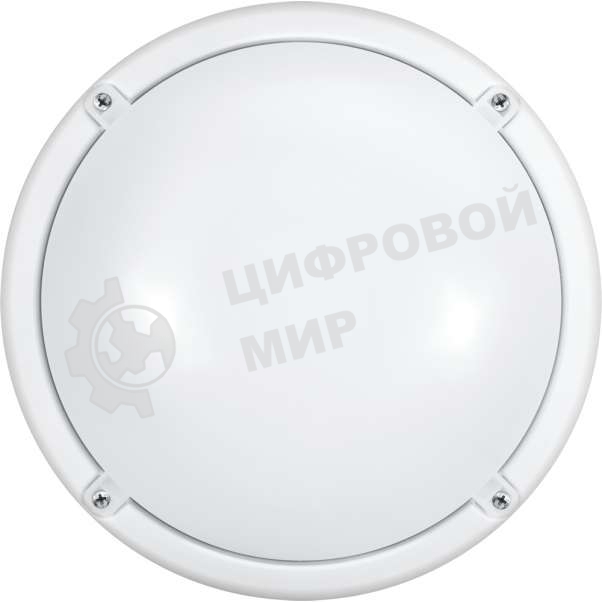 Светильник LED 71 623 OBL-R1-12-4K-WH-IP65-LED-SNRV 12Вт 4000К IP65 (оптико-акустич. датчик) ОНЛАЙТ