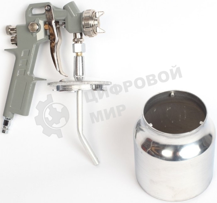 Краскопульт пневматический PATRIOT LV 162В. н/б 1,0 л, сопло 1,5 мм,141- 200 л/мин, быстросъем 1/4