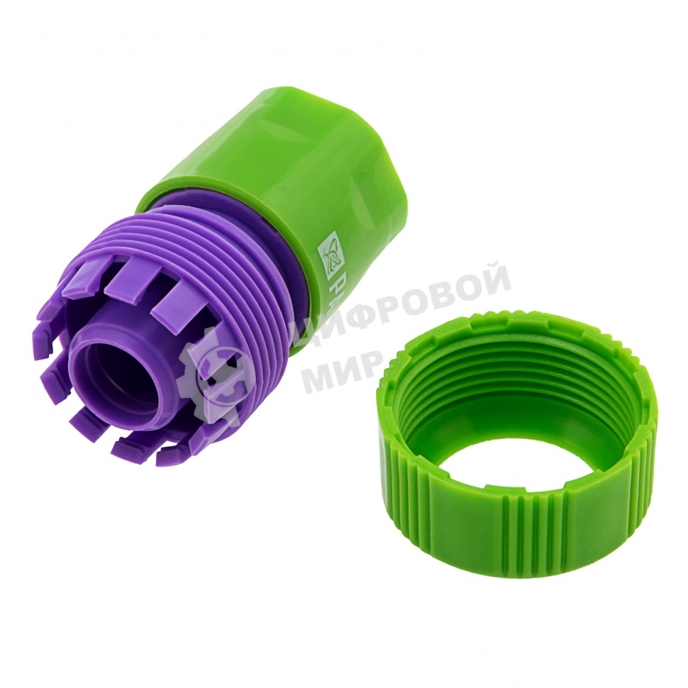 Соединитель пластмассовый быстросъемный для шланга Palisad 3/4