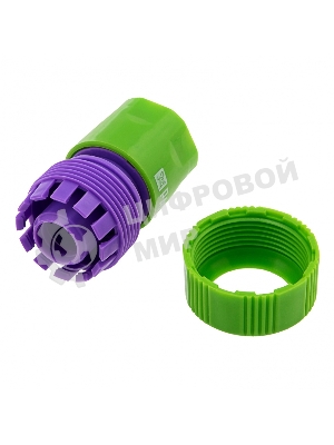 Соединитель пластмассовый быстросъемный для шланга Palisad 3/4