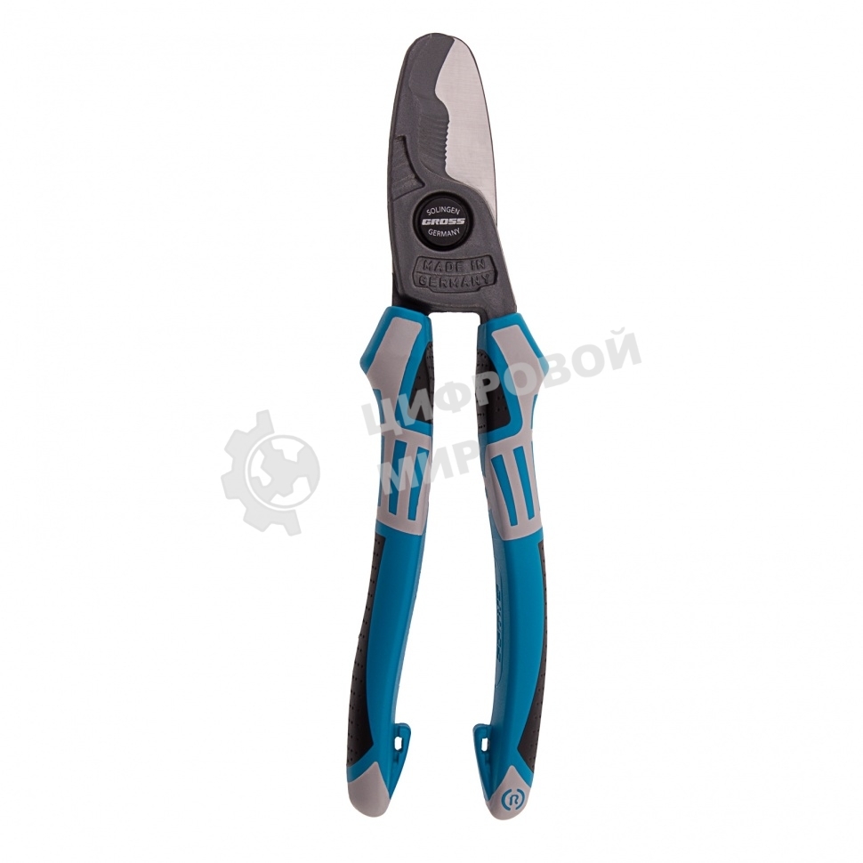 Кабелерез Gross трехкомпонентные рукоятки, 210 мм
