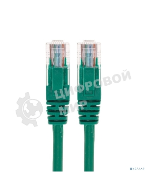 Патч-корд U/UTP Rexant cat.5e, RJ45-RJ45, 26AWG, ZH нг(А)-HF, зеленый, 5 м