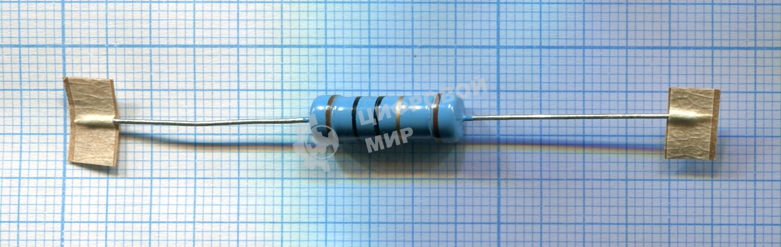 Металлический пленочный резистор 3Вт 10 Ом