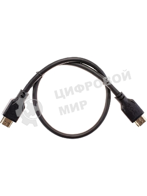 Кабель HDMI 19M/M,ver. 2.1, 8K@60 Hz 0.5m Telecom/VCOM TCG255-0.5M