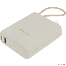Портативный аккумулятор Xiaomi 33W Power Bank 10000mAh (Integrated Cable) Tan