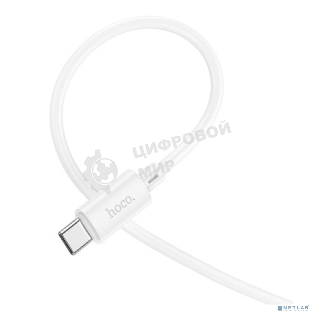Кабель HOCO X88/ USB кабель Type-C/ 1m/ 3A/ White