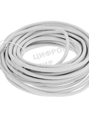 Патч-корд LSZH медный UTP Cablexpert PP30-10M cat.5e, 10м, литой, многожильный, серый