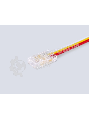 GS7406 Соединитель гибкий односторонний COB CCT 12/24V для лент 8mm (3 конт.) (5шт)