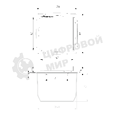 Заглушка Werkel W1259208 (черный)