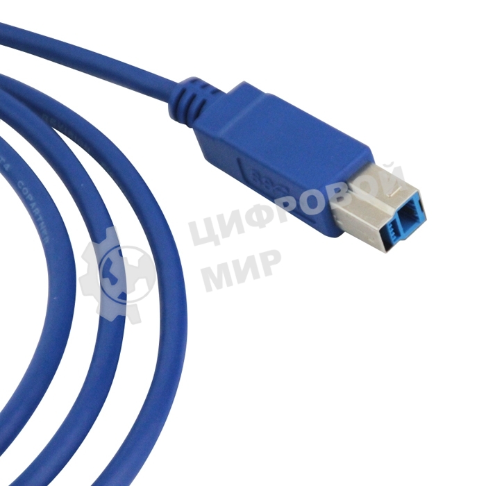 Кабель соединительный VCOM VUS7070-1.8M USB3.0 Am/Bm 1,8m (VUS7070-1.8M)