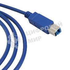 Кабель соединительный VCOM VUS7070-1.8M USB3.0 Am/Bm 1,8m (VUS7070-1.8M)