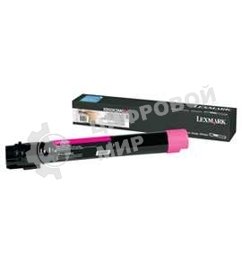 Картридж лазерный Lexmark розовый для X950, X952, X954