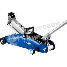 Домкрат Зубр 43052-2-Kгидравлический подкатной t50 2т 130-380мм в кейсе профессионал