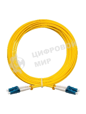 Патч-корд волоконно-оптический ExeGate FC-D-9-LC-LC-10M-LSZH (Шнур ВО SM 9/125 (OS2/G.652.D), LC/UPC-LC/UPC, Duplex, LSZH, 10м)