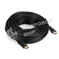 Активный оптический кабель HDMI ExeGate EX-CC-HDMI2-30.0 (19M/19M, v2.0, 30м, 4K UHD, Ethernet, позолоченные контакты)