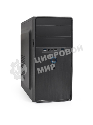 Компьютерный корпус Minitower ExeGate EX286429RUS BA-309U2 (mATX, без БП, 1хUSB+2хUSB 3.0, HD аудио, черный)